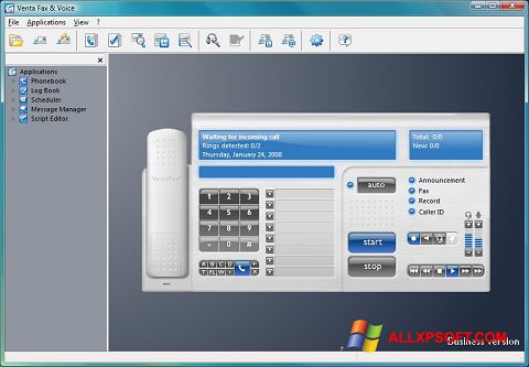 Képernyőkép VentaFax Windows XP