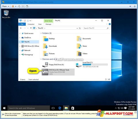 Képernyőkép Virtual CD Windows XP